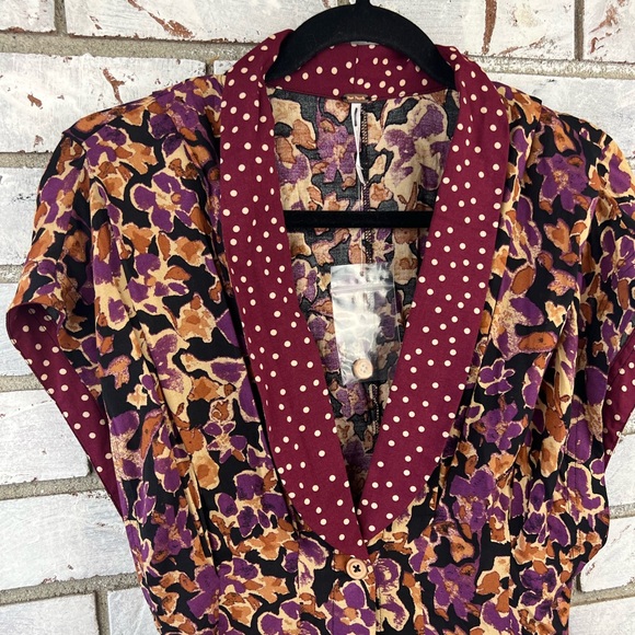 Free People | Fiorella Romper Midnight Combo - Picture 6 of 9